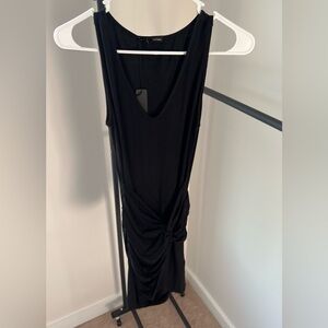 NWT Black Krisa Dress Cross Over Dress Size XS